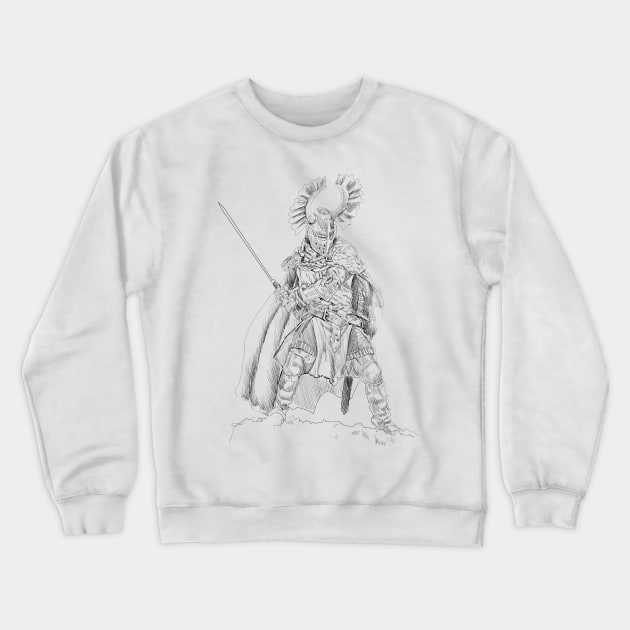 Knight Crewneck Sweatshirt by Dojaja